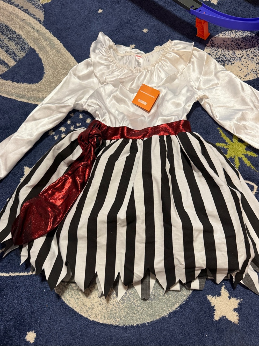 NWT Vintage Gymboree Girls Pirate Halloween Costume Dress Size 7/8